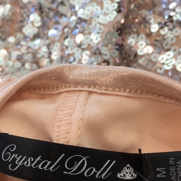 Crystal Doll Sequin Mini Dress - Picture 3 of 3